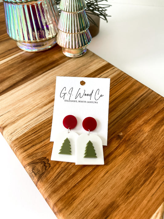 Tree Dangle Earrings