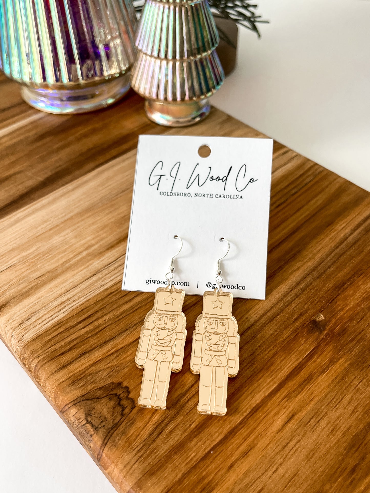 Nutcracker Dangle Earrings