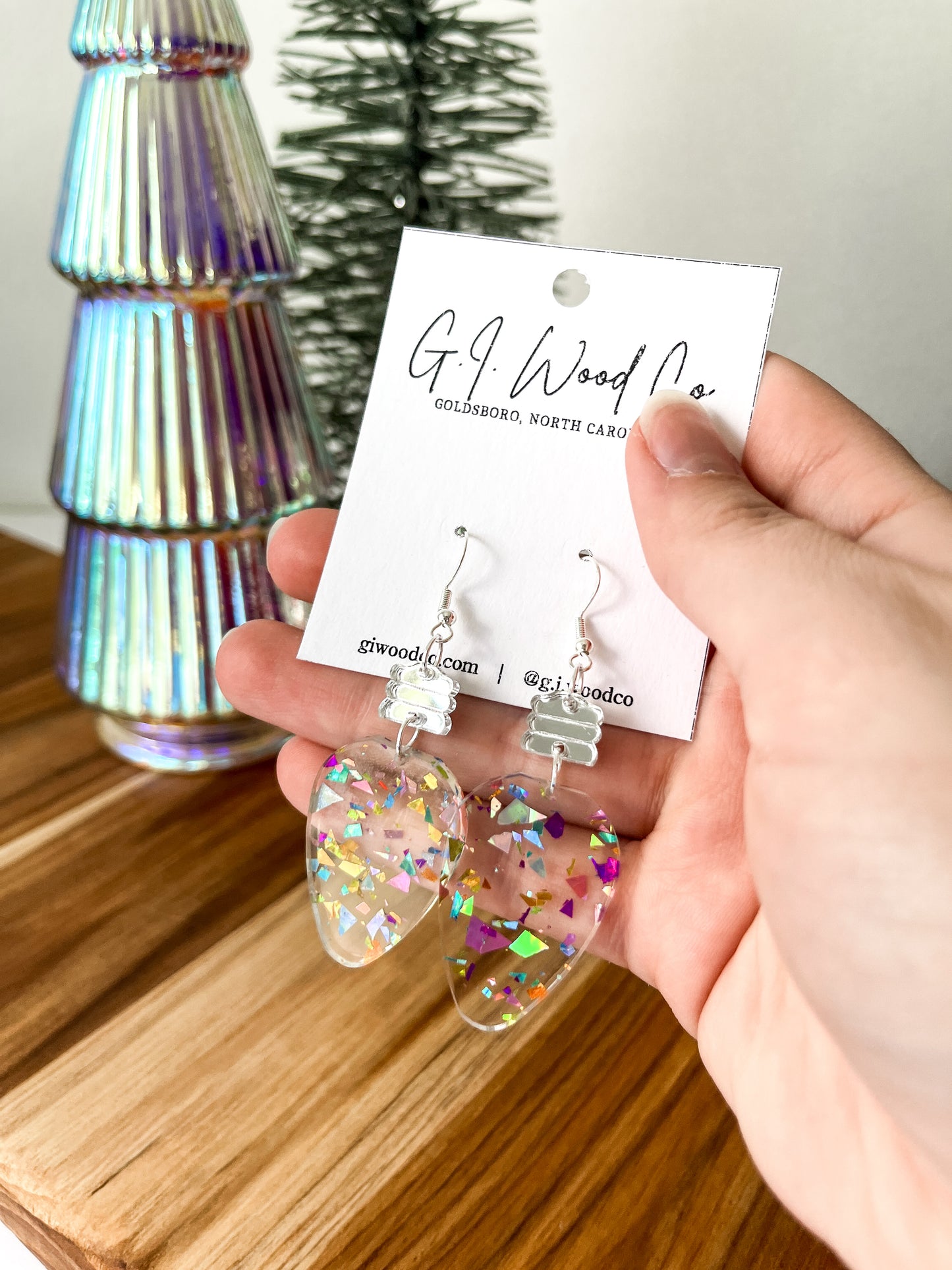 Bulb Dangle Earrings