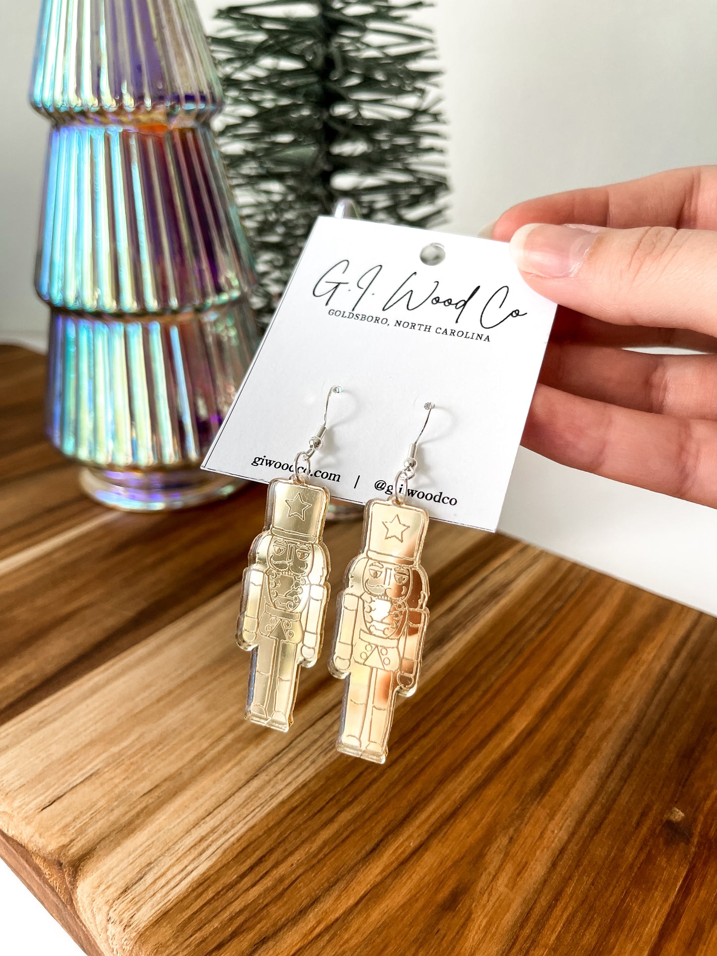 Nutcracker Dangle Earrings