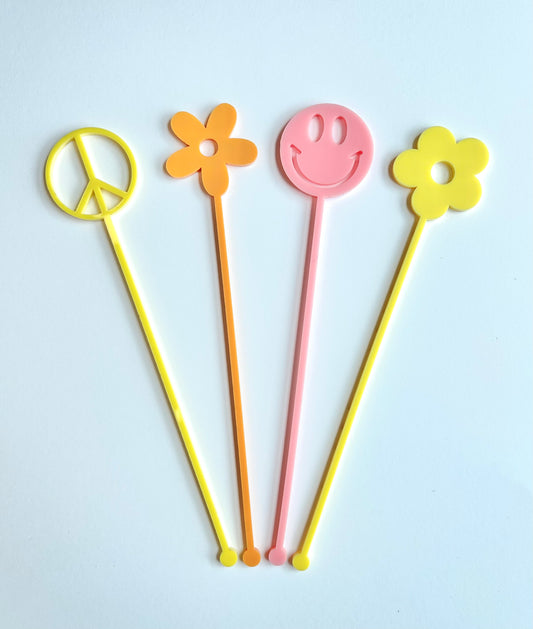 Groovy Stir Sticks