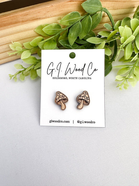 Mushroom Earrings