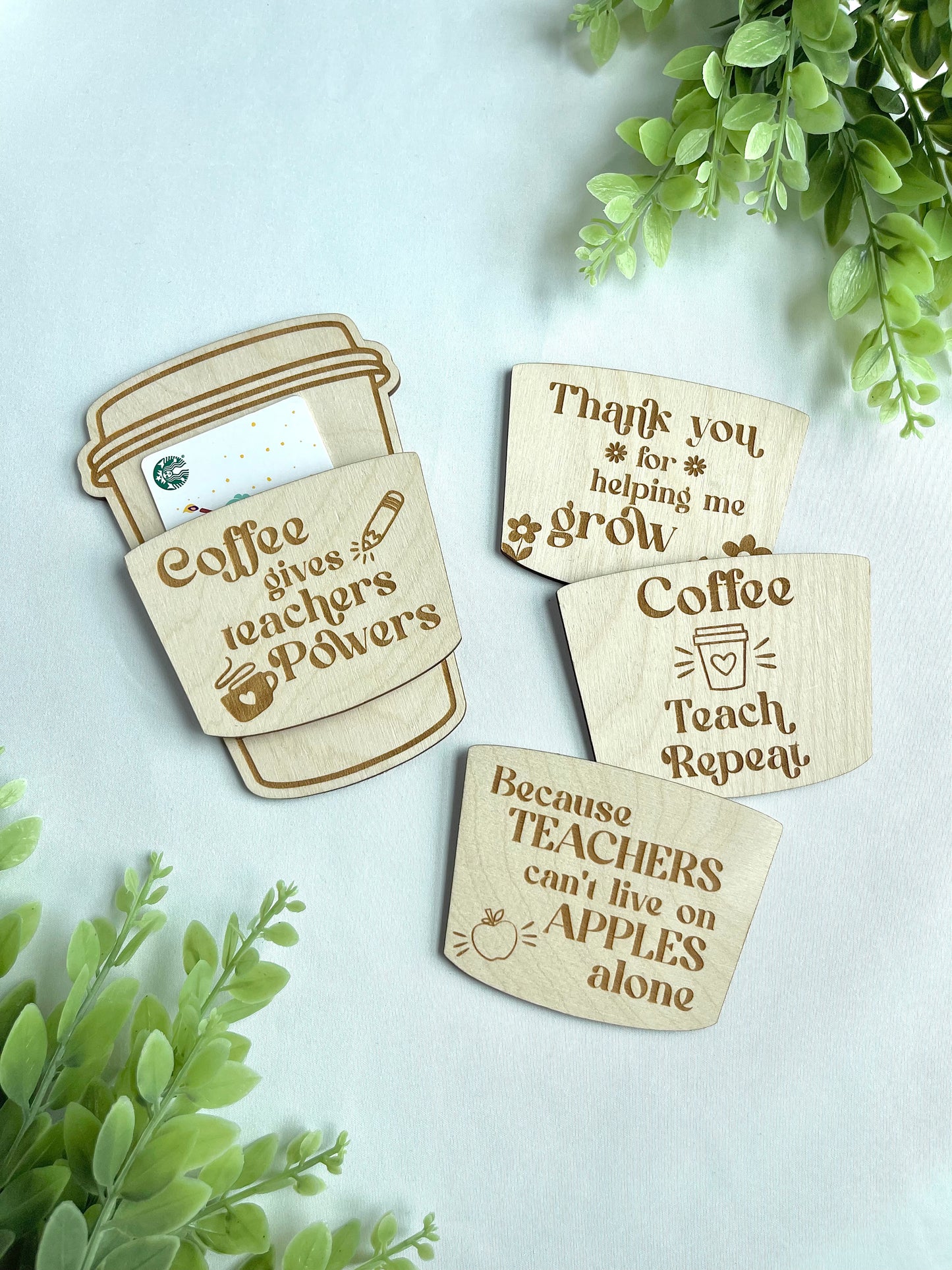 Teacher Gift Card Holders