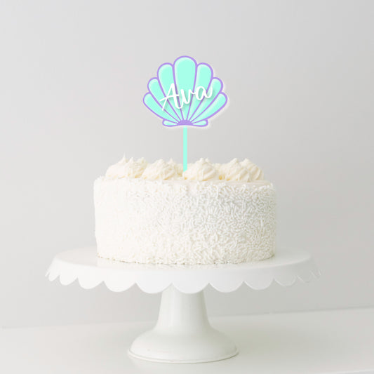 Sea Shell Cake Topper